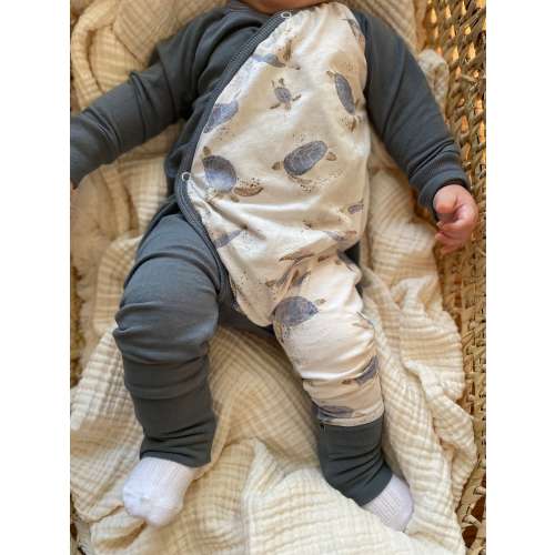Organic Baby boy clothing/newborn boy outfit/baby sea turtle outfit/Sea turtle clothing/baby gift/Premie-24 months boy/made in USA