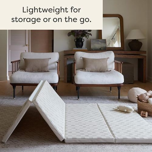 Foldable Baby Tumbling Mat – Padded Baby Play Mat for Floor | Memory Foam Play Mat for Baby | Foldable Kids Play Mat | Durable, Stylish, and Cushioned Design