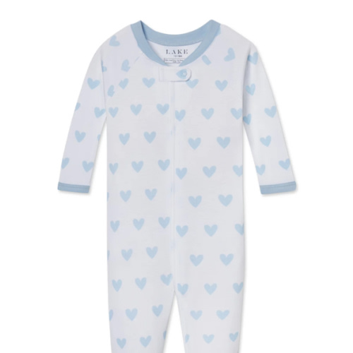 LAKE | Baby | Pima Cotton Pajamas | Parisian Green Baby Sleeper