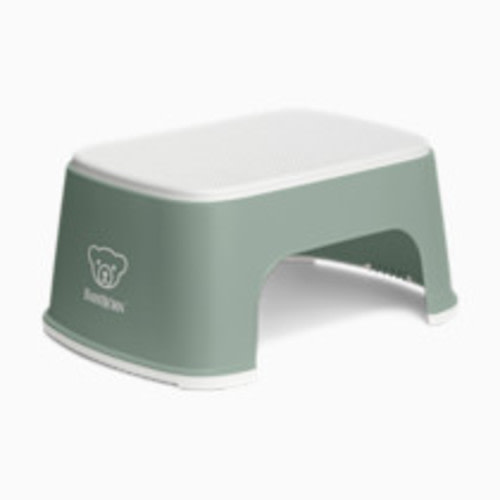 BabyBjörn Step Stool - Deep Green/White