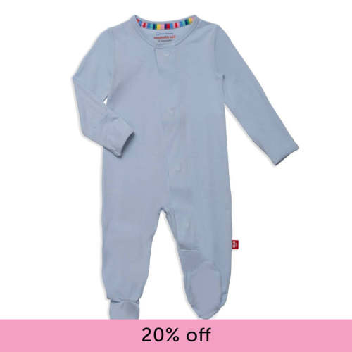 blue jean modal magnetic parent favorite footie