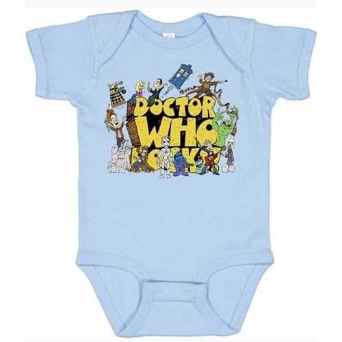 Dr Who Rocks Long or Short Sleeve Unisex Bodysuit