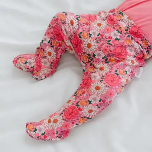 Newborn Footed Pants - Infant pants | Mama Coco