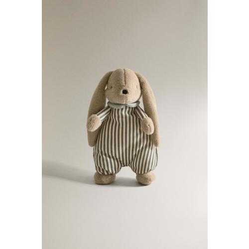 KIDS' RABBIT MUSICAL PLUSH TOY - Dark beige | ZARA United States