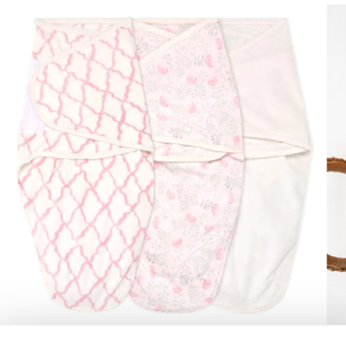arts + crafts essentials velboa wrap swaddles quick change 3 pack TOG 1.5 | aden + anais