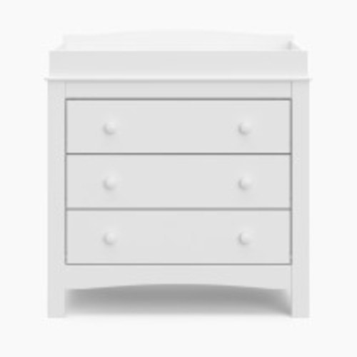 Graco Noah 3 Drawer Chest with Changing Topper - White