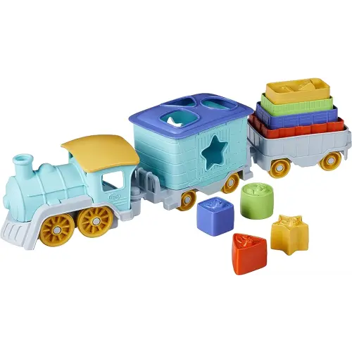 Green Toys Stack & Sort Train - CB
