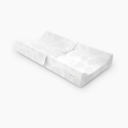 Jool Baby Contoured Changing Pad with Cover - White Pebble