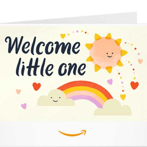 Amazon.com: Amazon Gift Card - Print - Welcome Rainbow (Print at Home): Gift Cards