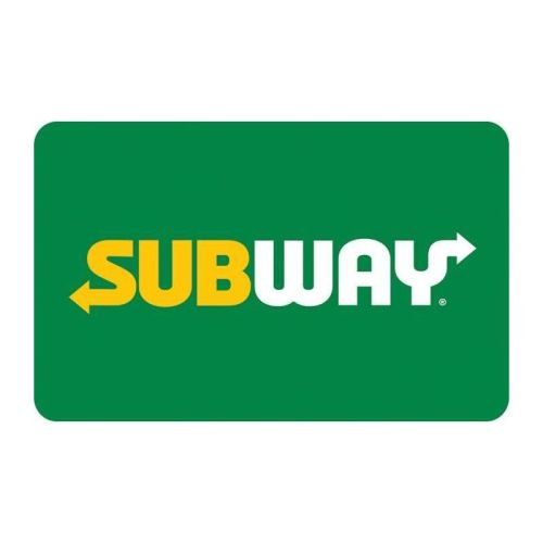Subway $25 Gift Card (mail Delivery)