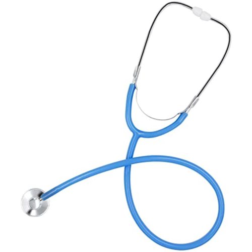 Zcaukya Kids Stethoscope, Real Working Nursing Stethoscope for Kids Role Play, Doctor Game (Blue)
