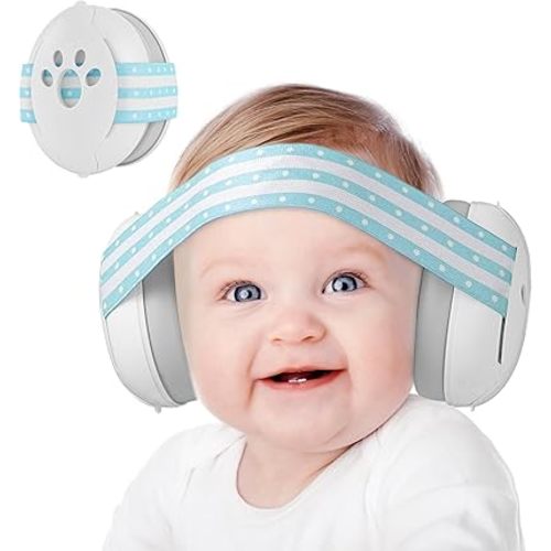 Yoofoss Baby Ear Muffs Noise Protection for Infant and Babies Up to 36 Months - Noise Cancelling Headphones for Ear Protection, Sleep, Travel