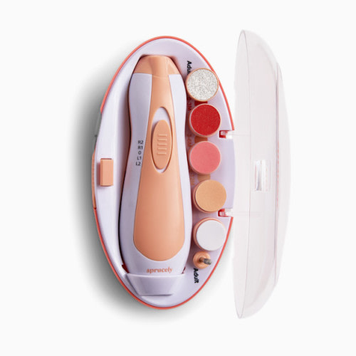 Electric Nail Buffer - Cantaloupe/White