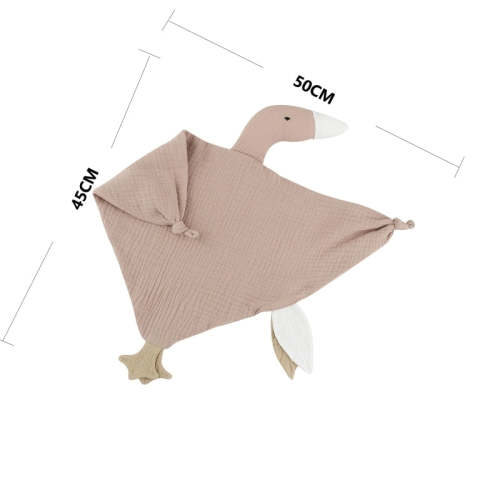 Baby Newborn Goose Doll Soother Appease Towel Security Blanket Lovey