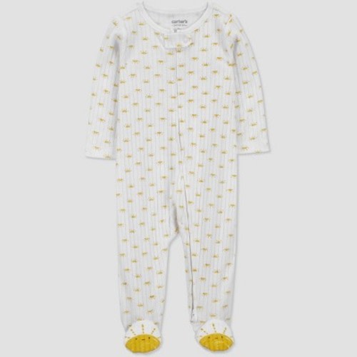 Carter's Just One You®️ Baby Sun Sleep N' Play - White/Gold, Size: Newborn