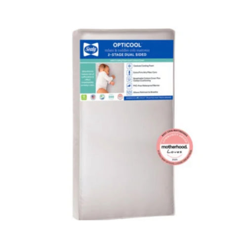 Sealy OptiCool Crib Mattress | Best Crib Mattress | Sealy Baby