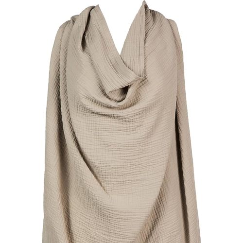 snuggle me® Nursing Cover - 100% Organic Cotton Muslin Nursing Cover Up for Breastfeeding with a BPA-Free Silicone Teether Ring, Ultra-Soft & Lightweight (33.5″ × 39.4″)