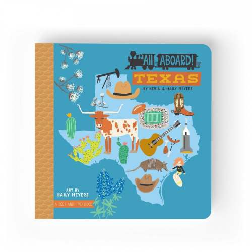 All Aboard Texas: A Seek and Find Children's Baby Book