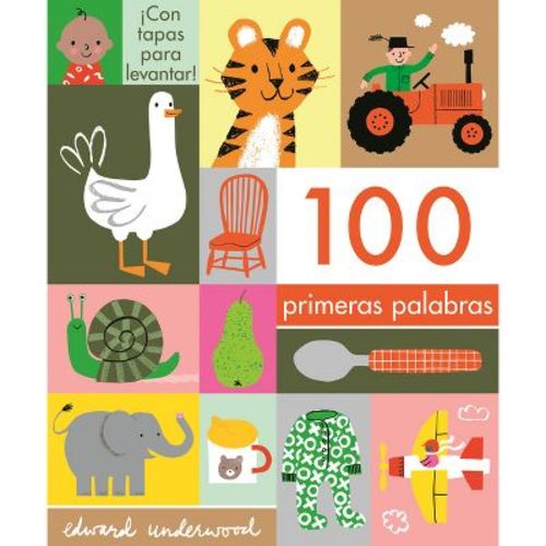 100 Primeras Palabras - (100 First Words) By Nosy Crow (board Book)