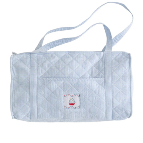 Quilted Luggage - Sailboat