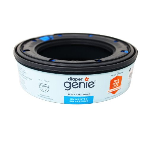 Playtex Diaper Genie Refills for Diaper Genie Diaper Pails - Holds Up to 270 Diapers