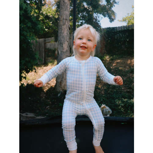Soft Gingham Onesie