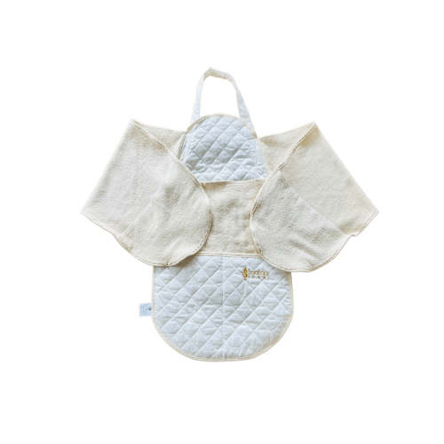 BoraBaby Bath Towel - Seashell (white)