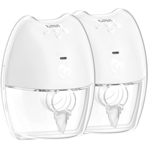 Bellababy Wearable Breast Pump - Double Pack - White