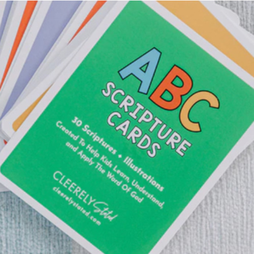 ABC Scripture Cards