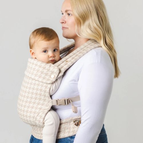The Monarch Baby Carrier - Houndstooth – Mabē