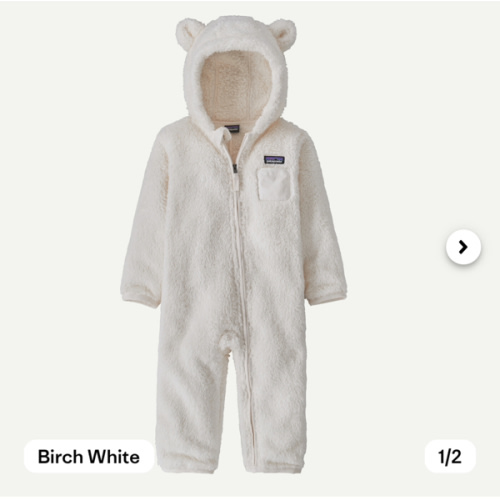 Patagonia Baby Furry Friends Fleece Bunting
