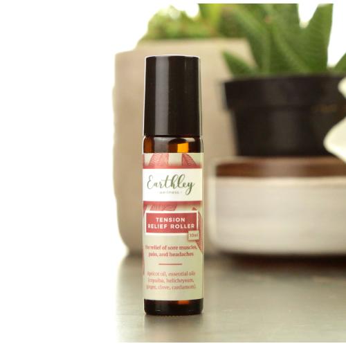 Tension Relief Essential Oil Roller- For sore muscles and headaches