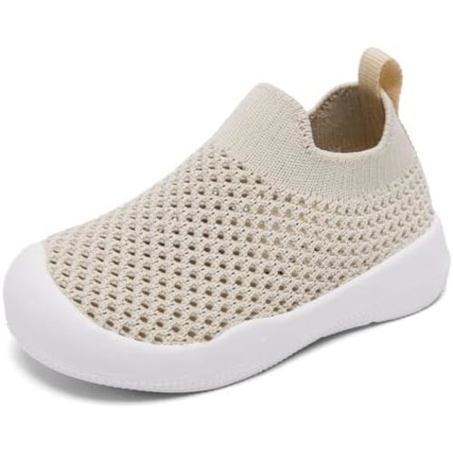 Eashi Baby Boy Girl Non-Skid Indoor Infant Walking Shoes Breathable Warm Elastic Sock Shoes with Memory Sole Protect Toes Outdoor Sneakers