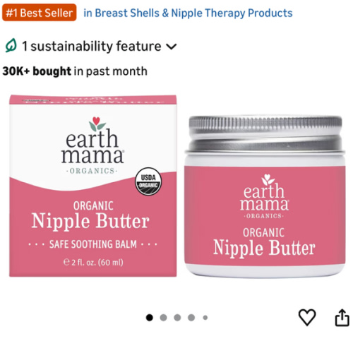 Earth Mama Organic Nipple Butter