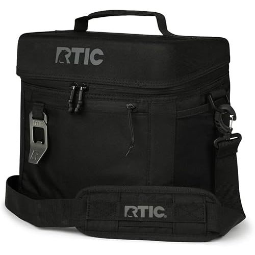 RTIC 15 Can Everyday Cooler, Soft Sided Portable Insulated Cooling for Lunch, Beach, Drink, Beverage, Travel, Camping, Picnic, for Men and Women
