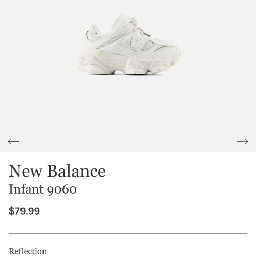 New Balance Infant 9060 - Reflection