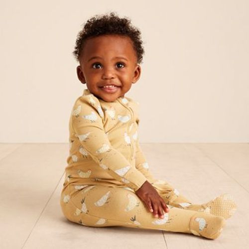 Baby Little Co. by Lauren Conrad Zip-Up Footed Pajamas