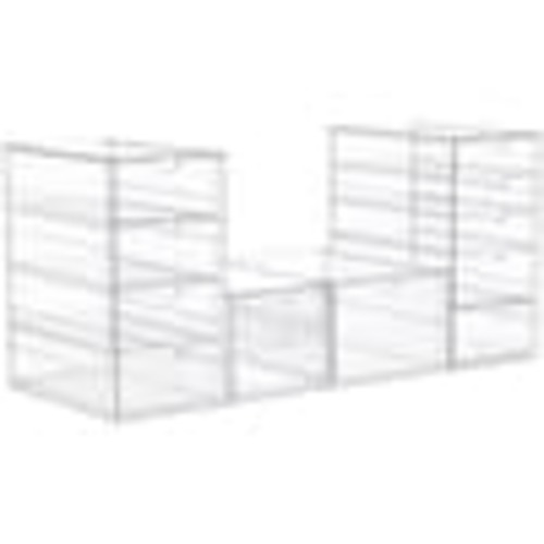 Sorbus Stackable 12 Drawers Cosmetic Organizer Clear MUP-DR12