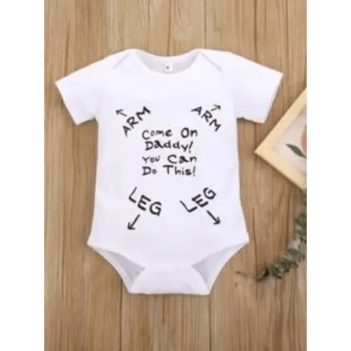 Baby Boy Slogan Graphic Bodysuit | SHEIN USA