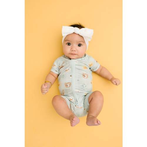 Springtime Pals Bamboo Short Romper