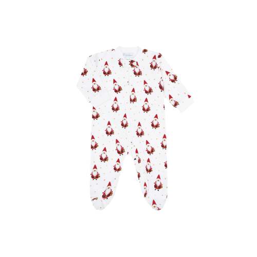 Buy Santa Print Zipper Footie | Nellapima