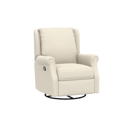 Minna Swivel Glider Recliner | Pottery Barn Kids