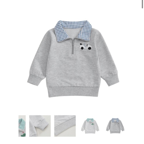 GOLF Collar Sweatshirt - Hazel & Bo