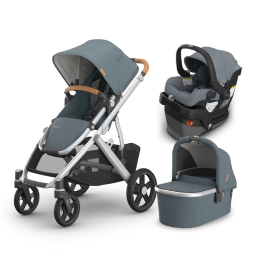 UPPAbaby Vista V3 From Birth Complete Travel System (Stroller + Mesa V – Bambi Baby