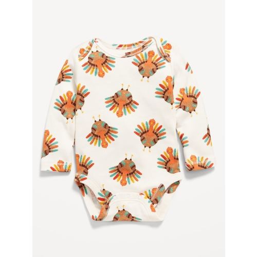 Printed Unisex Long-Sleeve Bodysuit for Baby | Old Navy