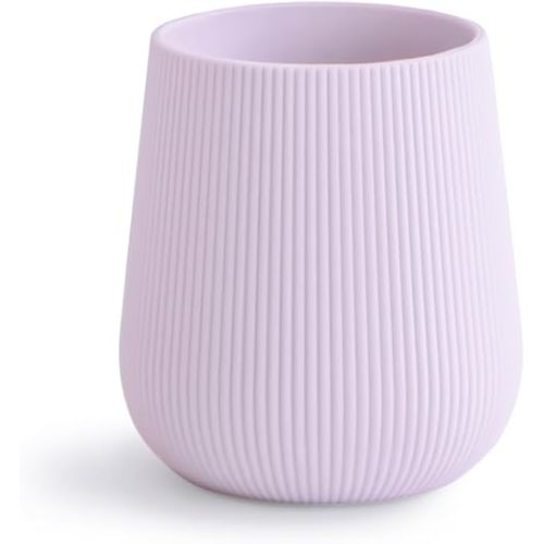 mushie Silicone Baby Starter Training Cup | 6 Months+ (Soft Lilac)