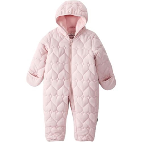 Carter's Baby Girls' Cozy One-piece Footed Pram Snow Suit