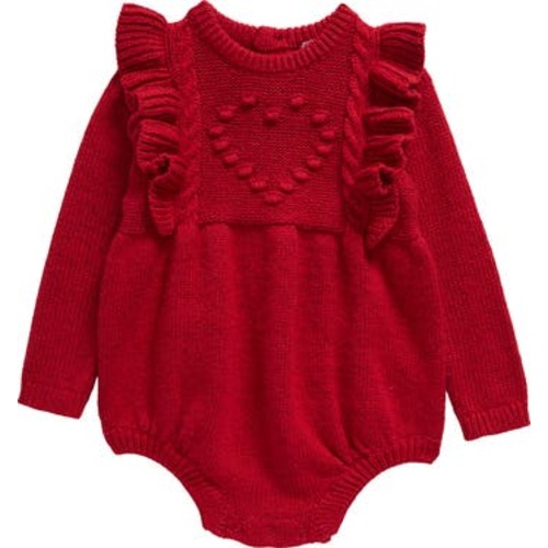 Long Sleeve Bubble Bodysuit, Newborn