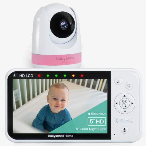 Babysense Prisma: Video Baby Monitor with 1 Camera, Non Wifi, Split Sc