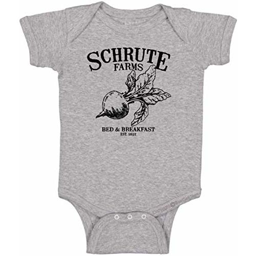 BeeGeeTees Beet Farms Funny Baby One Piece Cute Bodysuit Office Romper